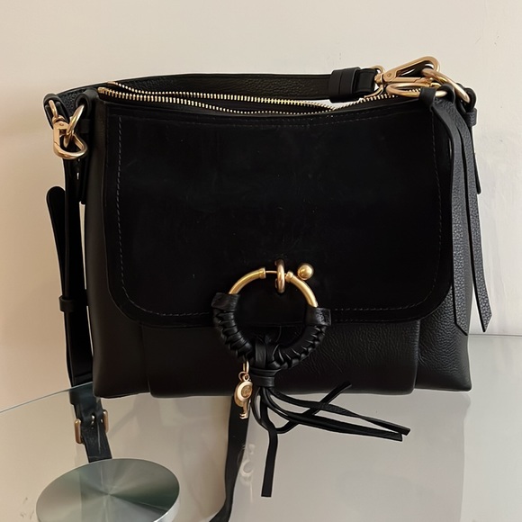 CHLOE Black Small Joan Shoulder Bag - Picture 4 of 6